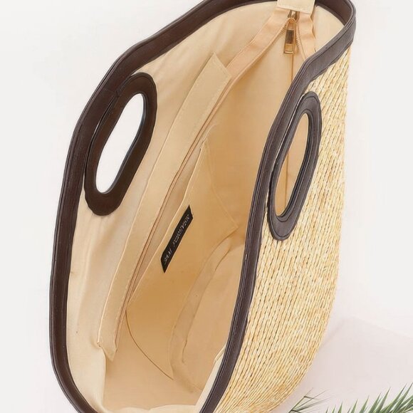 Straw Beach Bag - Picture 4 of 4